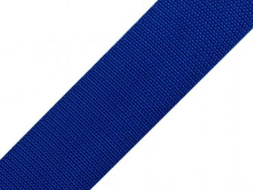Gurtband Uni 40 mm breit Royalblau